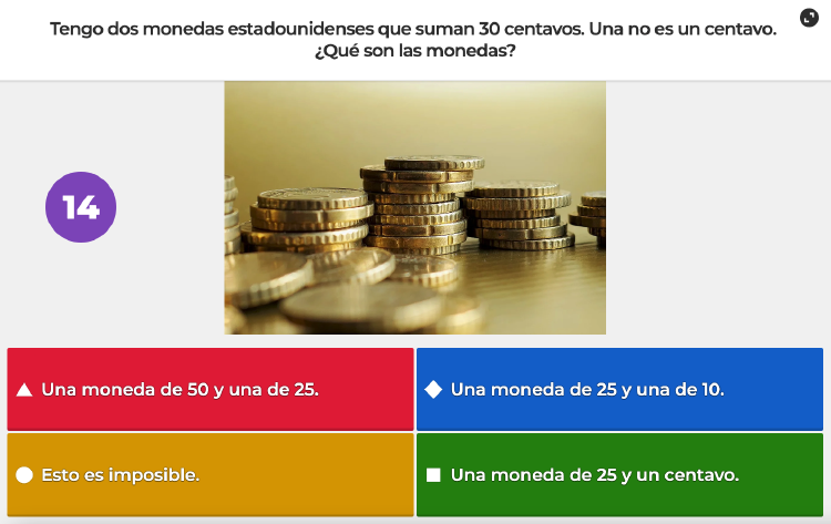 Kahoot de retos mentales. Kahoot de retos mentales.
