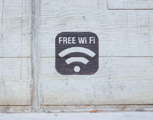 Wifi pública. Wifi pública.