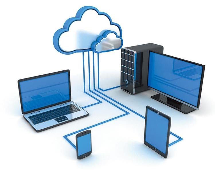 Dispositivos conectados con la nube. Dispositivos conectados con la nube.