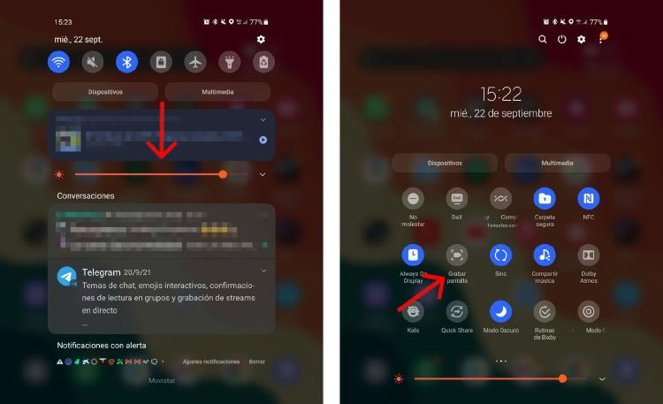 Cómo grabar la pantalla de un móvil con Android.