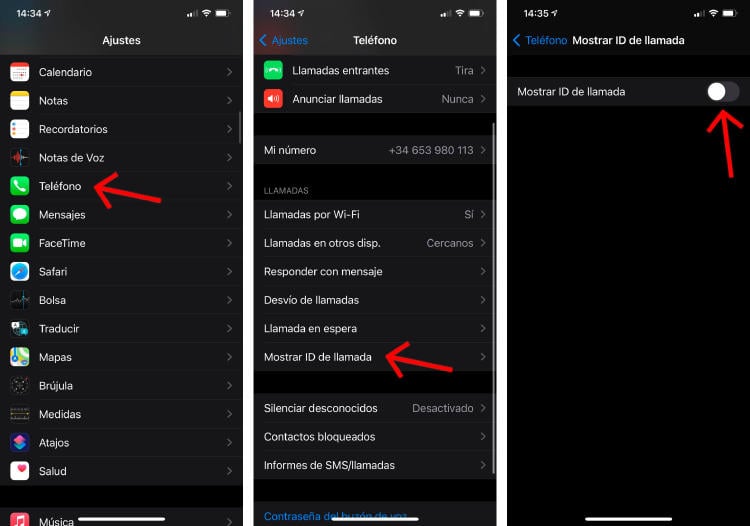 Ocultar ID de la llamada en un iPhone. Ocultar ID de la llamada en un iPhone.