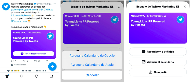 Los recordatorios permiten que no se te escape ningún Espacio ya que se nos da la opción de añadir un recordatorio en el calendario. Los recordatorios permiten que no se te escape ningún Espacio ya que se nos da la opción de añadir un recordatorio en el calendario.