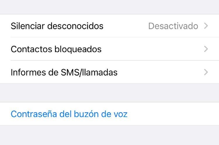 Bloquear llamadas en iPhone - 1