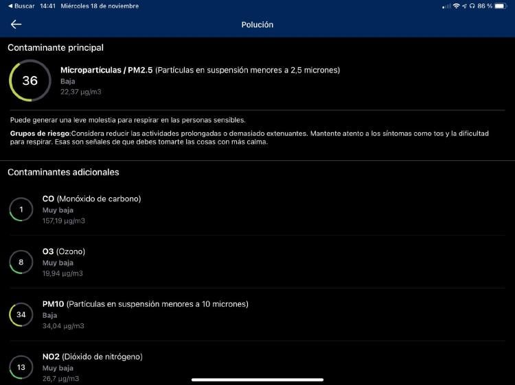 Aplicación The Weather Channel para iOS y Android. Aplicación The Weather Channel para iOS y Android.