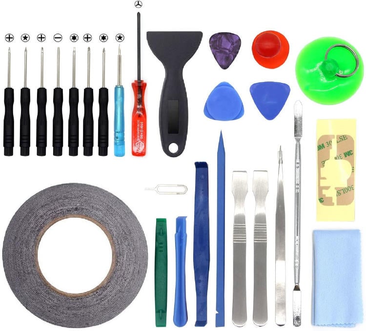 Kit para cambiar la batería del móvil. Kit para cambiar la batería del móvil.
