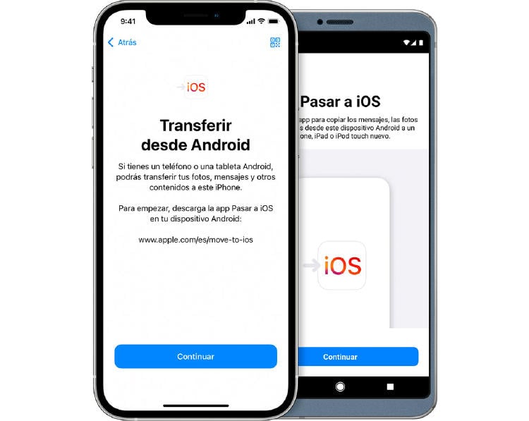 Pasar de Android a iPhone.