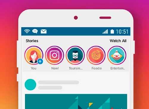 Historias (stories) de Instagram. Historias (stories) de Instagram.