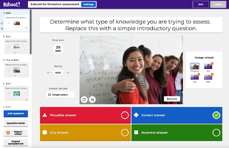 Crear un nuevo Kahoot. Crear un nuevo Kahoot.