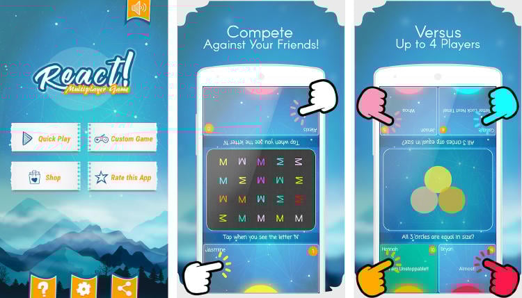 React! para Android. React! para Android.